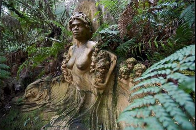 Святилище Уильяма Рикеттса (William Ricketts Sanctuary), Мельбурн, Австралия