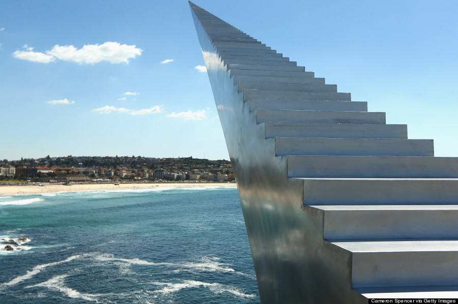 Скульптура «Лестница в небо» (Diminish and Ascend), Сидней, Австралия