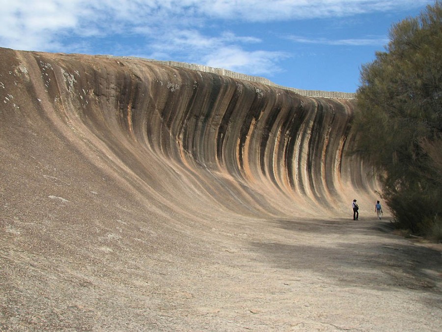 Волнистая скала (Wave Rock), Хайден, Перт, Австралия
