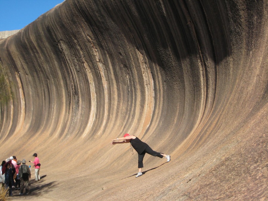 Волнистая скала (Wave Rock), Хайден, Перт, Австралия