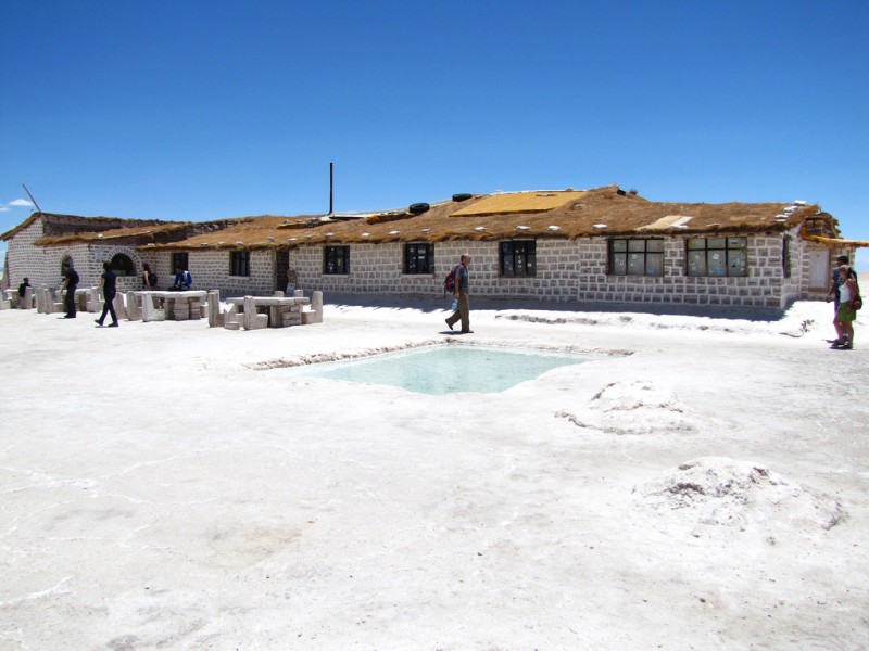 Соляной отель, Паласио-де-Саль (Palacio de sal), Колчани, Солончак Уюни, Боливия