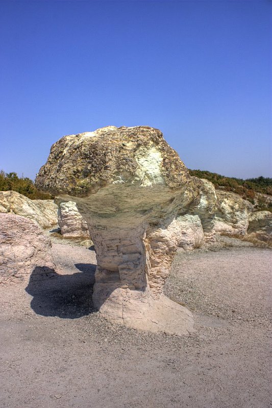Каменные грибы, Болгария