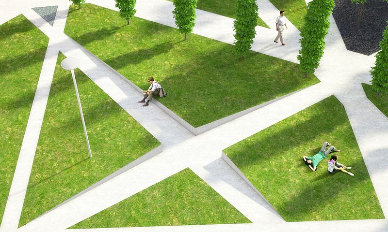 Современный студенческий парк «Scholars’ Green Park»