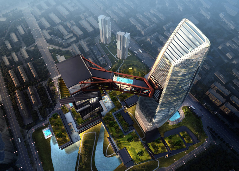 Фантастические проекты дизайна будущей штаб-квартиры фирмы Zoomlion, в Китае