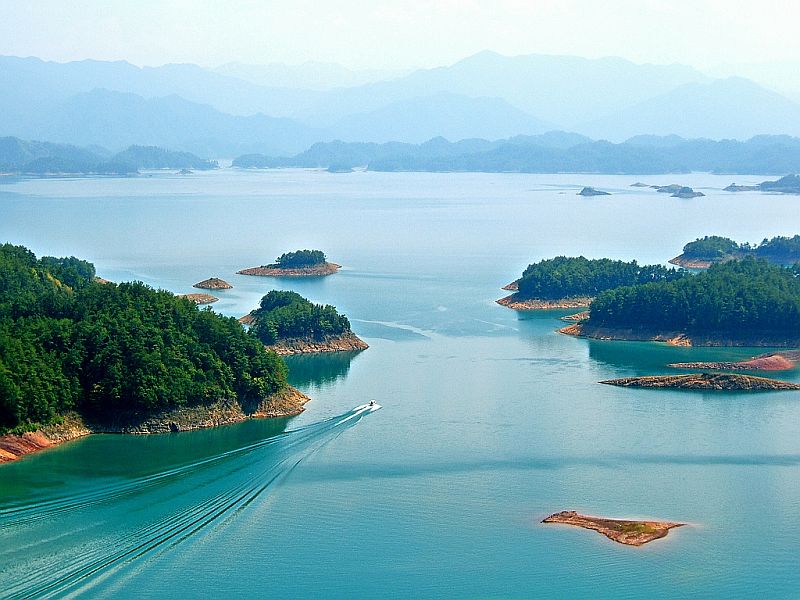 Озеро тысячи островов - Цяньдаоху (Qiandao), Китай