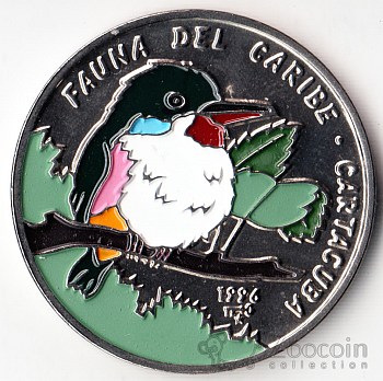 монета с изображением Кубинского тоди