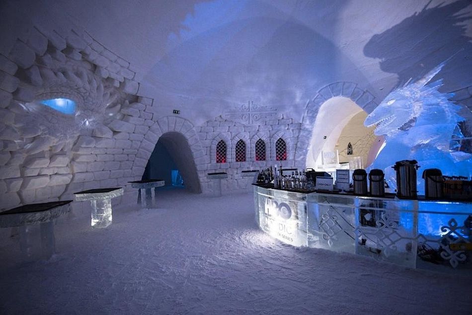 В Лапландии открыли ледяной отель в стиле телесериала «Игра престолов», Финляндия