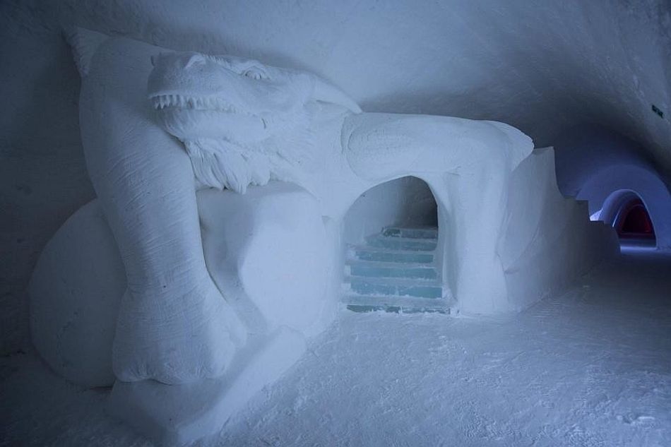 В Лапландии открыли ледяной отель в стиле телесериала «Игра престолов», Финляндия