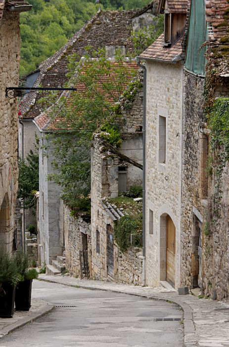 Деревня Рокамадур (Rocamadour), Франция