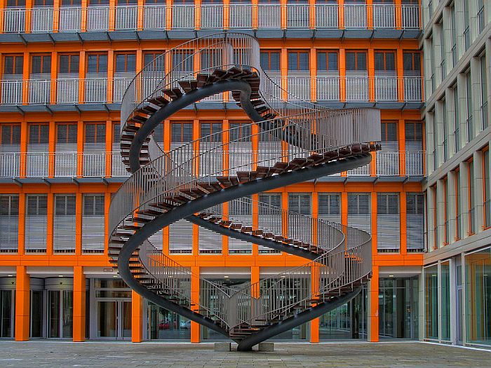 Бесконечная лестница «Перезапись» (Rewriting, Umschreibung), Мюнхен, Германия