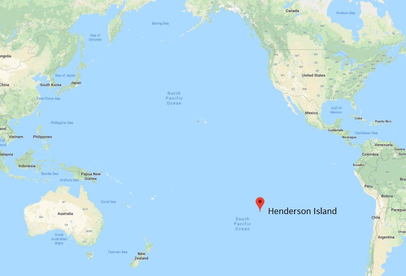 Остров Хендерсон - самый загрязненный необитаемый остров в мире