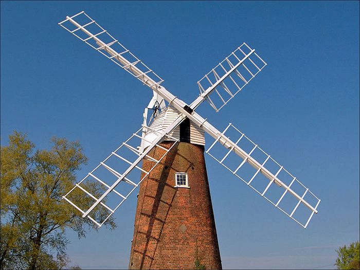 Мельница Хансет (Hunsett Mill), Норфолк (Великобритания)