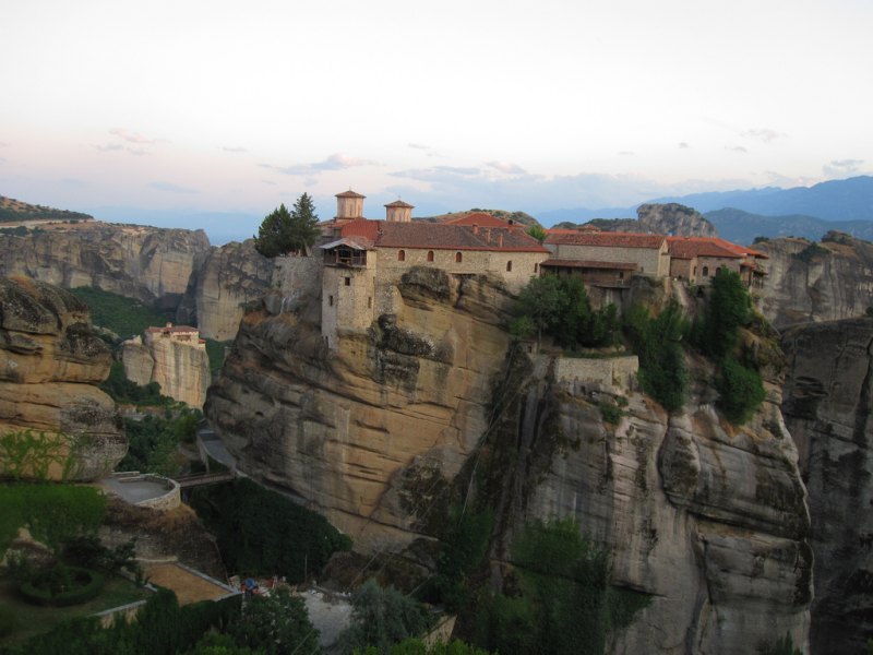 Монастыри Метеоры (Meteora) Греция, Каламбака, Фессалия