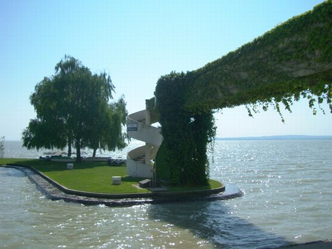 Кестхей, венгрия, kesthely, озеро Балатон