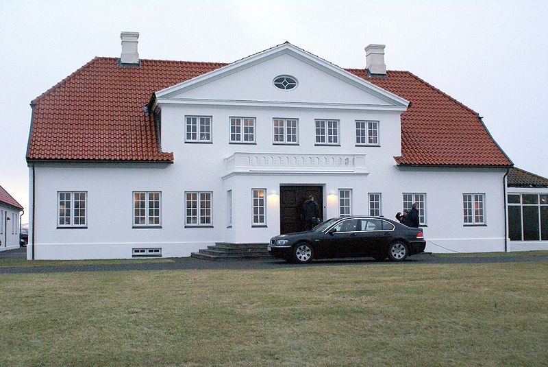 Бeссастадир (Bessastadir), резиденция президента Исландии, Альфтанесe, Рейкьявик