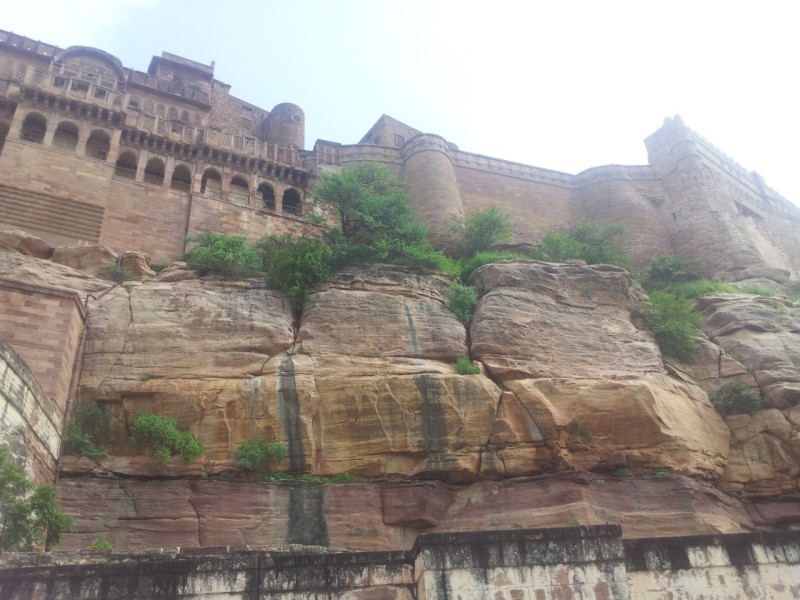 Форт Мехрангарх (Mehrangarh Fort), крепость, Джодхпур, штат Раджастхан, Индия