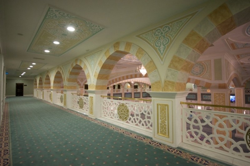 Хазрет Султан (Hazret Sultan), соборная мечеть в Астане, Казахстан, крупнейшая мечеть в Центральной Азии