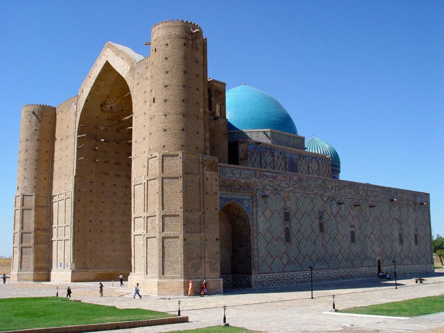 Мавзолей Ходжи Ахмеда Ясави, город Туркистан, Казахстан