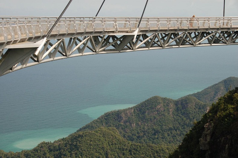 Небесный мост (Langkawi Sky Bridge), остров Лангкави, Малайзия