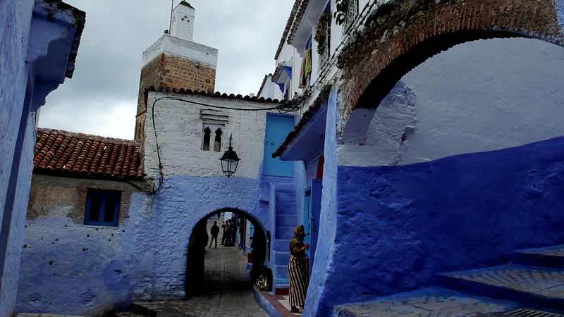 Голубой город Шефшауен, (Chefchaouen), Марокко