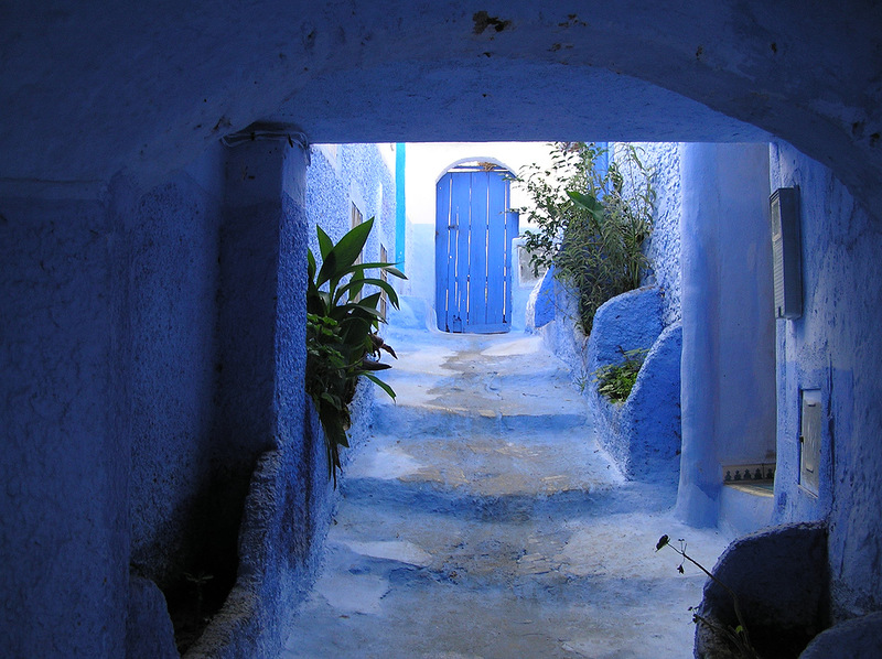 Голубой город Шефшауен, (Chefchaouen), Марокко