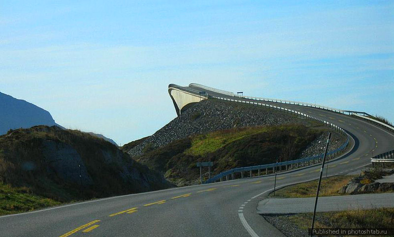 Атлантическая дорога  (The Atlantic Ocean Road), Норвегия