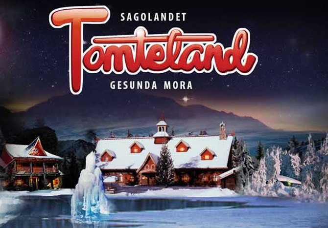 Томтеланд (Tomteland) резиденция Санта-Клауса (Томье), Мора, Швеция