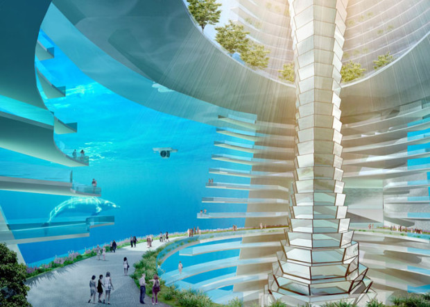 Плавучий город Эко Атлантис (Eco Atlantis), проект, 