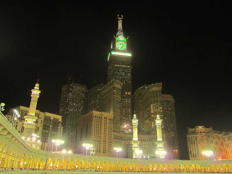 Часовая королевская башня (Makkah Royal Clock Tower Hotel), небоскрёб,