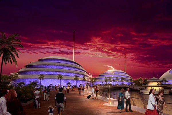 Катар, проект амфибия 1000, amphibius resort