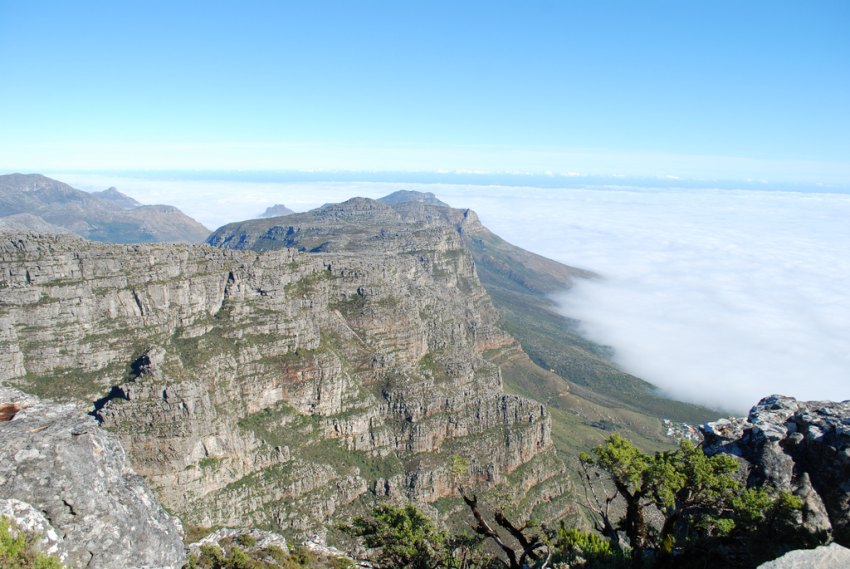 Столовая гора в Кейптауне (ЮАР), новые семь чудес света