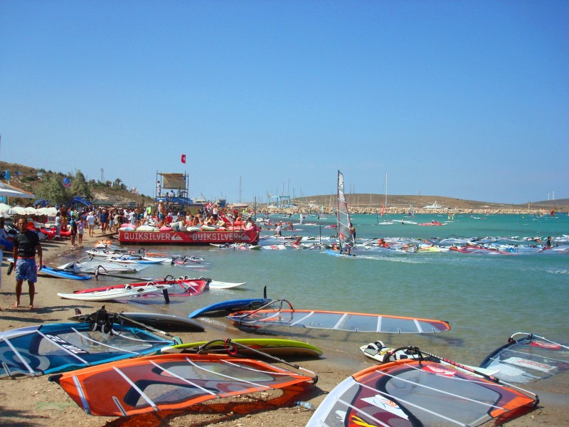 Алачати, Алчаты (тур. Alacat) - столица виндсерфинга, Эгейское море, Турция