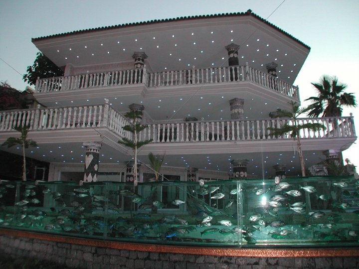 Забор-аквариум (Чешме, Измир, Турция), Мехмет Али, интересное и креативное сооружение