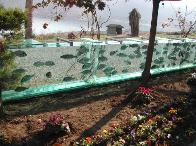 Забор-аквариум (Чешме, Измир, Турция), Мехмет Али, интересное и креативное сооружение