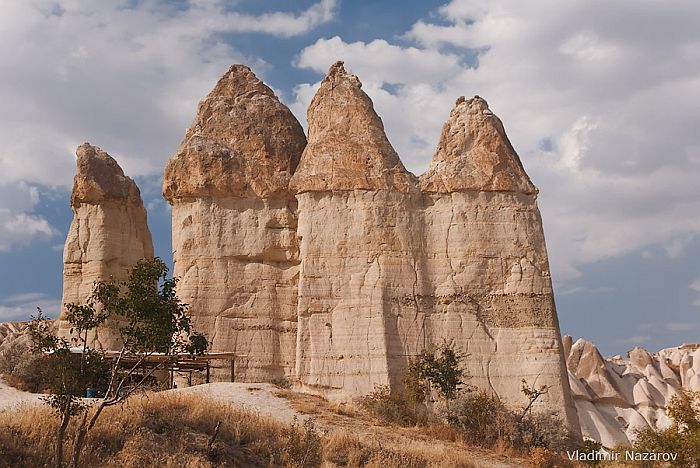 Долина любви (Love Valley) в Каппадокии (Cappadocia), Турция