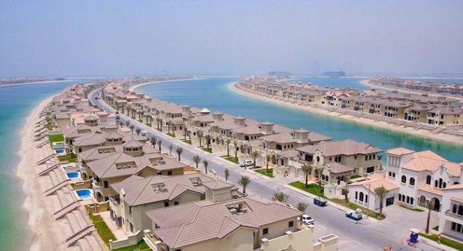 Пальма Джумейра, (Palm Jumeirah), элитный остров, Дубай, ОАЭ
