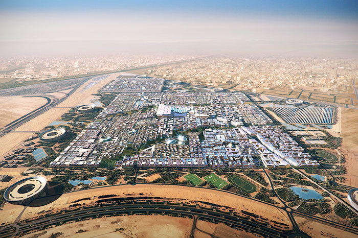 Масдар (Masdar) - первый в мире экогород, ОАЭ, Арабские Эмираты