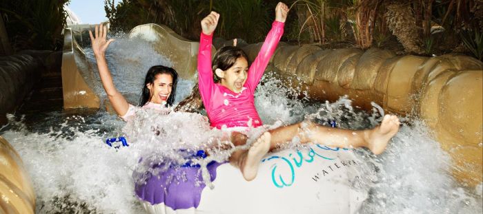 Wild Wadi, самый лучший аквапарк в мире, Дубай, ОАЭ