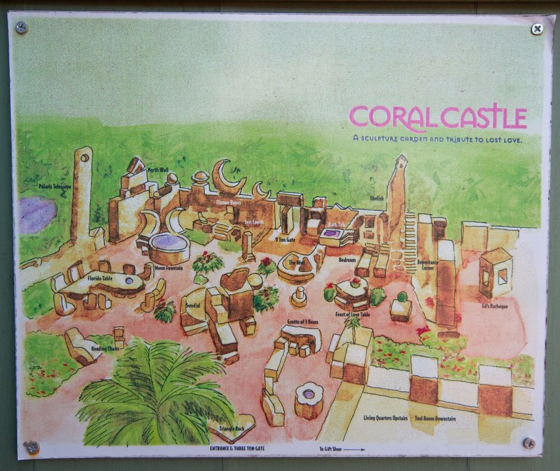 Коралловый Замок(Coral Castle), Флорида, США