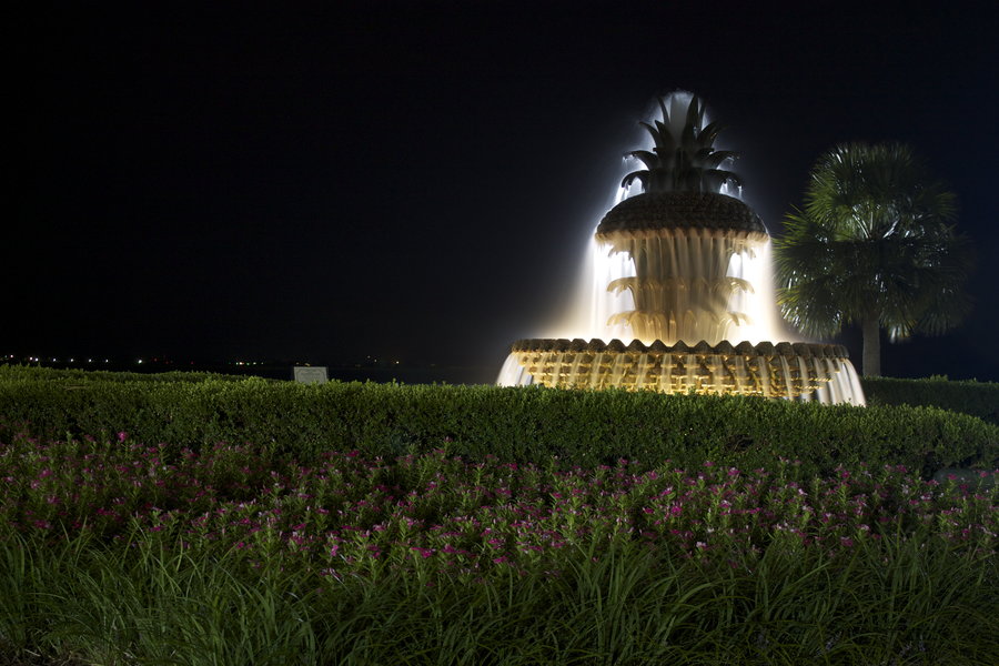 Фонтан-ананас (Pineapple Fountain) Чарльстон, США