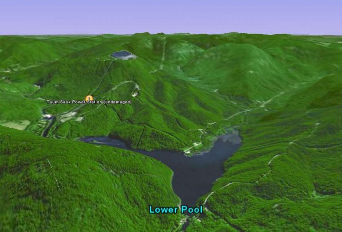 Таум Саук (Taum Sauk), самая необычная ГЭС в мире, Лестервилль, США
