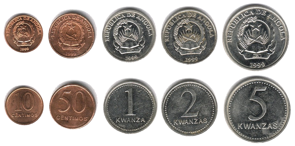 Монеты Анголы