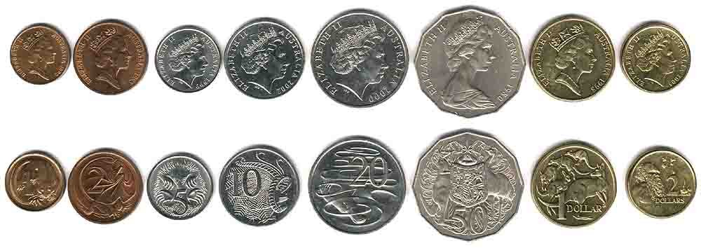 Монеты Австралии