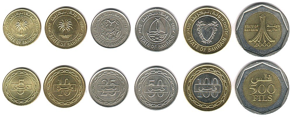Монеты Бахрейна