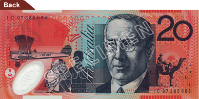 Австралийская валюта 20 долларов