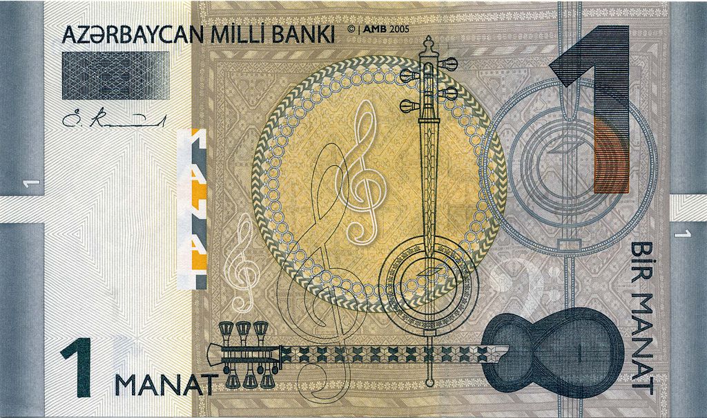 Азербайджанская валюта 1 манат