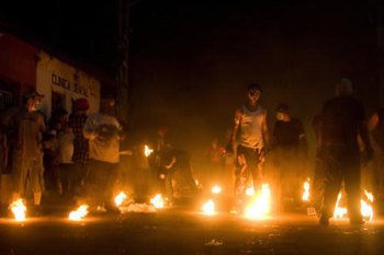 Сальвадор: 31 августа 2009 Праздник огненных шаров Las Bolas De Fuego