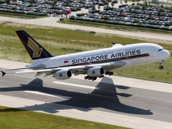 Сингапур: На рейсах "Сингапурских авиалиний" можно выйти в интернет