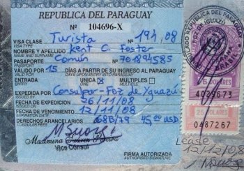 Парагвай отменил договор о визах с Венесуэлой