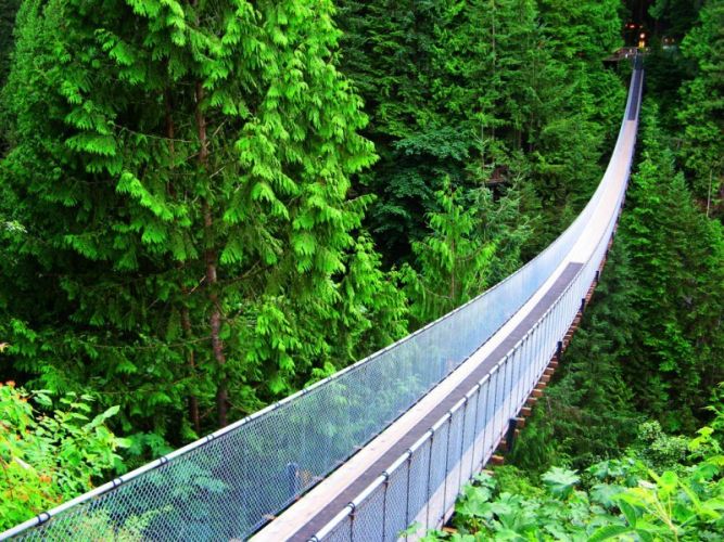 Висячий мост Капилано (Ванкувер, Канада)